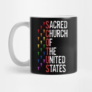 SCOTUS Sacred Church Of The United States Supreme Court LGBTQ Gay Rights Equality Mug
